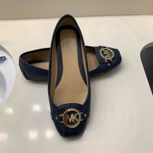 Michael Kors Dark Blue Flats